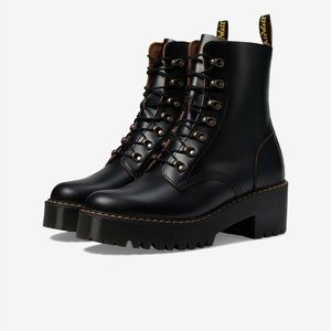Dr. Martens Leona Boot, size W 10, black